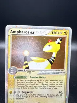 Pokemon Ampharos ex Holo Dragon 89/97 2003 Card NM/LP+ - Image 2