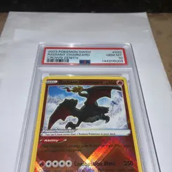 RADIANT CHARIZARD 020/159 Crown Zenith Holo Pokemon Card PSA 10 GEM MT - Image 5