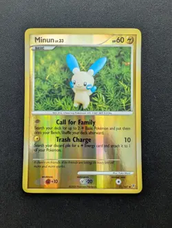 NM Pokemon Minun Reverse Holo Card 71/147 Supreme Victors - Image 1