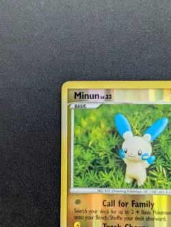 NM Pokemon Minun Reverse Holo Card 71/147 Supreme Victors - Image 2