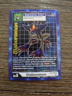 Digimon Classic Collection EX1-065 Diaboromon Alt Alternate Art Card TCG M/NM - Image 1