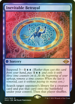 MTG Inevitable Betrayal Foil ** Modern Horizons 2 ** English (NM) - Image 1