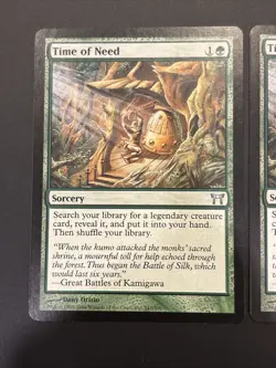 2x Time Of Need Champions of Kamigawa - MTG Magic The Gathering UP NM - Image 2