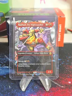 Raphael, the Nightwatcher (Borderless) Teenage Mutant Ninja Turtles MTG - Image 1