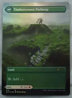 Magic The Gathering Cragcrown Pathway (Borderless) Secret Lair Series (SLU) NM - Image 2