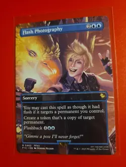 Flash Photography (Borderless) Commander: Final Fantasy Regular - Image 1