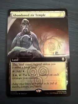 Abandonded Air Temple Extended FOIL MTG Avatar: TLA Nm/M - Image 1