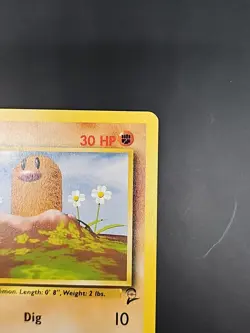 DIGLETT 71/130 VINTAGE WOTC Pokemon Card BASE SET 2 LP - Image 4