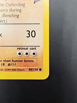 RHYHORN 90/130 Base Set 2 Common Pokemon Card Unlimited Edition LP - Image 5