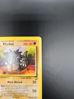 Rhydon 59/130 Uncommon Unlimited Edition Base Set 2 Pokemon VLP - Image 4