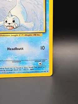 Pokemon Card TCG Seel 41/102 Uncommon Unlimited Base Set Vintage WOTC LP - Image 5