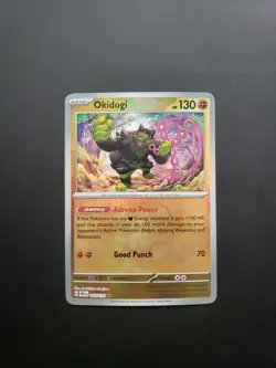 Pokemon TCG Okidogi Master Ball Reverse Holo 057/131 Prismatic Evolution - NM - Image 1