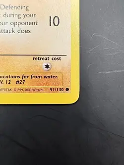 Sandshrew 091/130 Pokemon Cards Base Set 2 Common Vintage WOTC LP - Image 5