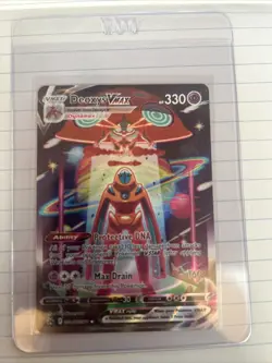 Pokemon TCG Deoxys VMAX GG45 English Crown Zenith NM or better!! - Image 1