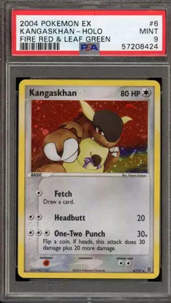 Pokemon Kangaskhan EX Fire Red & Leaf Green Holo Rare #6 PSA 9 Mint - Image 1