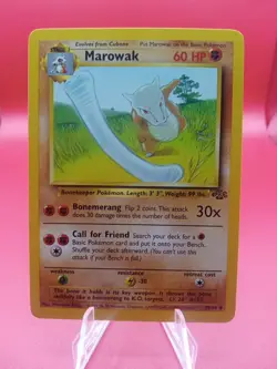 1999 Pokemon Jungle Marowak #39 VLP - Image 1