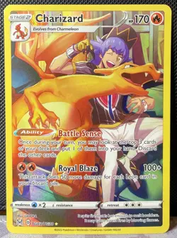 Pokemon TCG Charizard TG03/TG30 2022 Sword and Shield Lost Origin NM Condition - Image 1