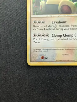 NM Pokemon Snorlax Regular Card 33/95 Call of Legends - Image 4