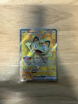 English Pokemon Perfect Order Meowth Ex Full Art (107/088). - Image 1