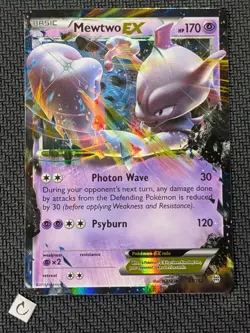Mewtwo EX 61/162 - XY Breakthrough Ultra Rare Holo Pokemon TCG NM - Image 1
