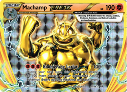 Pokemon TCG Machamp BREAK 60/108 XY Rare Holo MP - Image 1