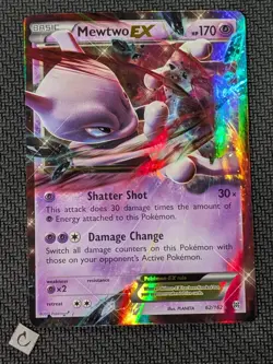 Mewtwo EX 62/162 - XY Breakthrough Ultra Rare Holo Pokemon TCG NM - Image 1