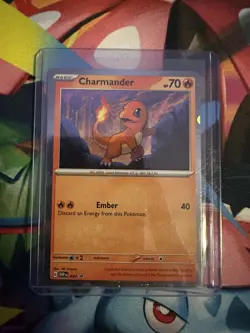 Charmander Cosmos Holo Black Star Promo - SVP047 - Scarlet & Violet Pokemon 2023 - Image 1