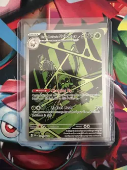 Pokemon TCG SV10: Destined Rivals 187/182 Team Rocket's Spidops NM - Image 1