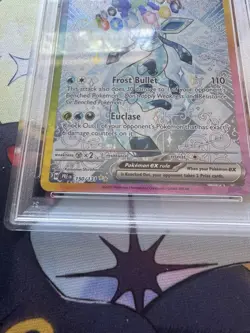 Pokemon 2025 Glaceon ex 150/131 SIR Prismatic Evolutions GEM MINT PSA 10 - Image 3