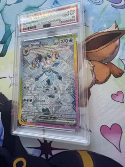 Pokemon 2025 Glaceon ex 150/131 SIR Prismatic Evolutions GEM MINT PSA 10 - Image 4