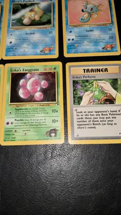 lotto 12 carte pokemon vintage Eng Set Gym Heroes Comuni E Non - Image 5