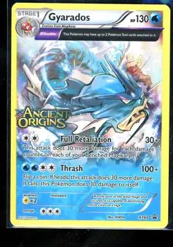 Pokemon TCG XY Ancient Origins Gyarados Holo XY60 BlackStar Prerelease Promo N - Image 1