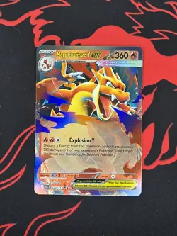 Mega Charizard Y ex 022/217 Ascended Heroes English Pokemon TCG - Image 1