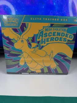 Pokemon Mega Evolution Ascended Heroes Elite Trainer Box Booster Promo 2024 - Image 1