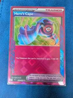 Hero's Cape - 152/162 - Pokemon Temporal Forces Ace Spec Rare NM - Image 1