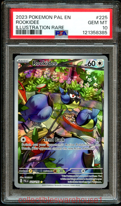 Pokemon Paldea Evolved Rookidee 225 PSA 10 - Image 1