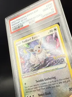 Pokemon Radiant Eevee SWSH230 English Premium Collection Promo PSA 10 - Image 3