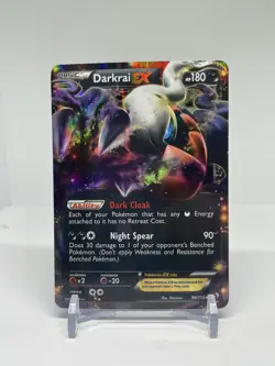 Darkrai EX - 88/113 BW Legendary Treasures Ultra Rare Holo Pokemon - LP - Image 1