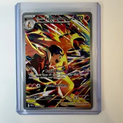 2025 Pokemon Destined Rivals Ethan’s Typhlosion 190/182 ILLUSTRATION RARE NM - Image 1