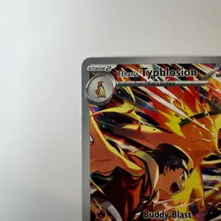 2025 Pokemon Destined Rivals Ethan’s Typhlosion 190/182 ILLUSTRATION RARE NM - Image 5