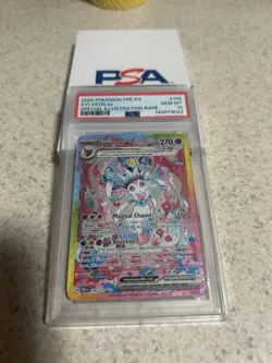 Pokemon 2025 Sylveon ex 156/131 SIR Prismatic Evolutions GEM MINT PSA 10 - Image 2
