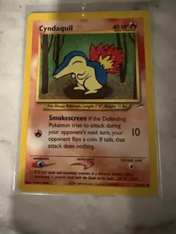 Cyndaquil 61/105 - Pokemon TCG Neo Destiny Set Near Mint NM - Image 1