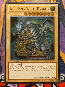 Blue-Eyes White Dragon - YSKR-EN001 - Ultimate Rare - 1st Edition - NM - Yugioh - Image 1