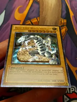 Blue-Eyes White Dragon - YSKR-EN001 - Ultimate Rare - 1st Edition - NM - Yugioh - Image 3