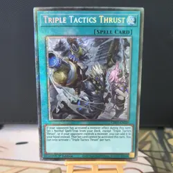 Triple Tactics Thrust (Starlight Rare) CH01-EN030 The Chronicles Deck LP - Image 1