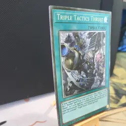 Triple Tactics Thrust (Starlight Rare) CH01-EN030 The Chronicles Deck LP - Image 3