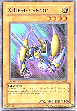 X-Head Cannon DPKB-EN007 Yu-Gi-Oh! ModeratePlay 1st Edition - Image 1