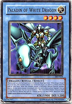 Paladin Of White Dragon SKE-024 Yu-Gi-Oh! Heavy Play Unlimited - Image 1