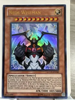 Neos Wiseman [LCGX-EN040] Ultra Rare Unlimited LP - Image 1