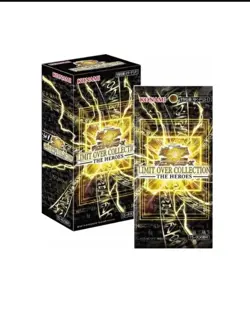 IN-HAND ✅ Sealed Japanese YuGiOh Limit Over Collection The Heroes Box LOCH 🔥 - Image 1